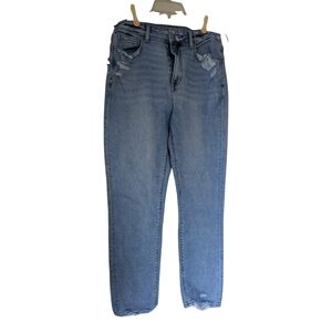 American Eagle Outfitters Light Blue Distressed Jeans - 8